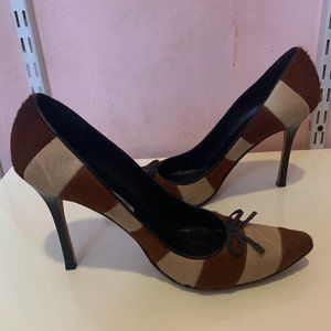 Manolo Blahnik Horsehair Heels - Size 41.5
